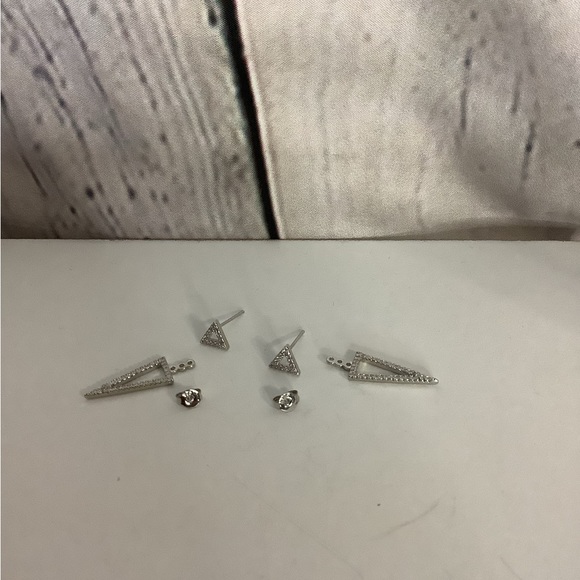 Adornia Floater/Jacket Diamond Earrings - Picture 5 of 7